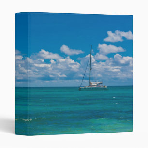 Classeur Paysage marin de la baie tropicale bleue