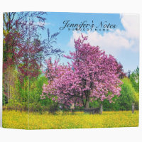 Paysage naturel de la cool cerise en fleurs