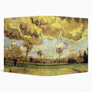 Classeur Paysage sous un ciel orageux par Vincent van Gogh