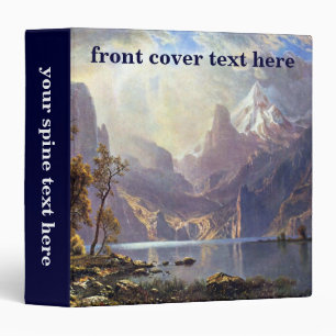 Classeur Paysage Vintage, Lac Tahoe par Albert Bierstadt