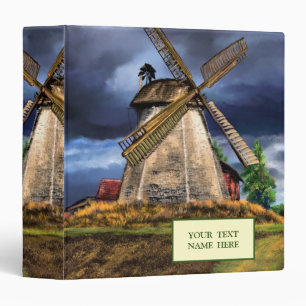 Classeur paysager de moulin à vent Pays-Bas