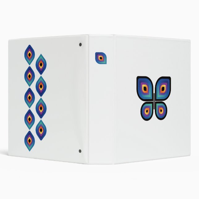 Classeur Peacock Flame Butterfly (Arrière-plan)