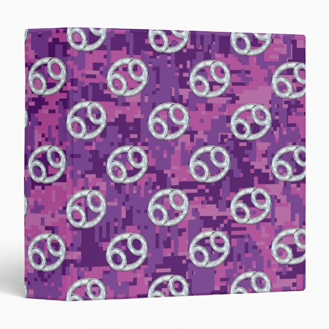 Classeur Pearle comme cancer Zodiac Connexion Camo numériqu (Devant/Côté)