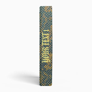 Classeur peau de serpent