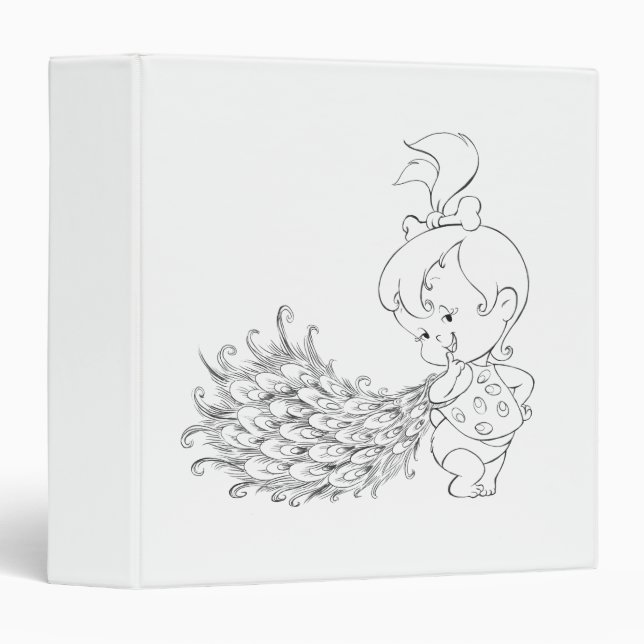 Classeur PEBBLES™ Dans Peacock (Devant/Côté)