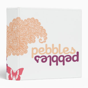 Classeur PEBBLES™ et papillons