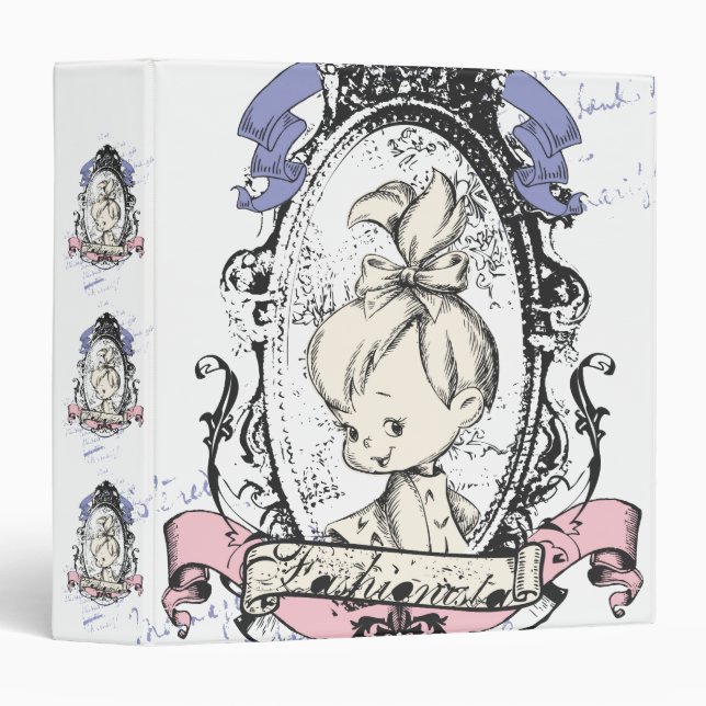 Classeur PEBBLES™ Joli En Réflexion (Devant/Côté)