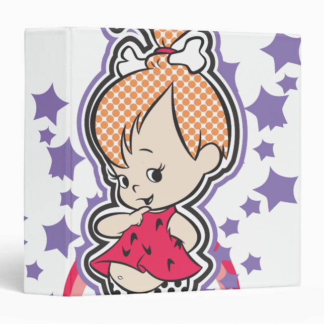 Classeur PEBBLES™ Super Star (Devant/Côté)