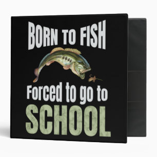 Classeur Pêche amusante née à poisson forcé à l'école