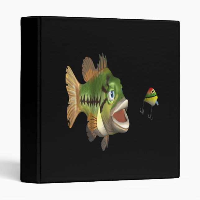 Classeur Pêche au bar (Devant/Côté)