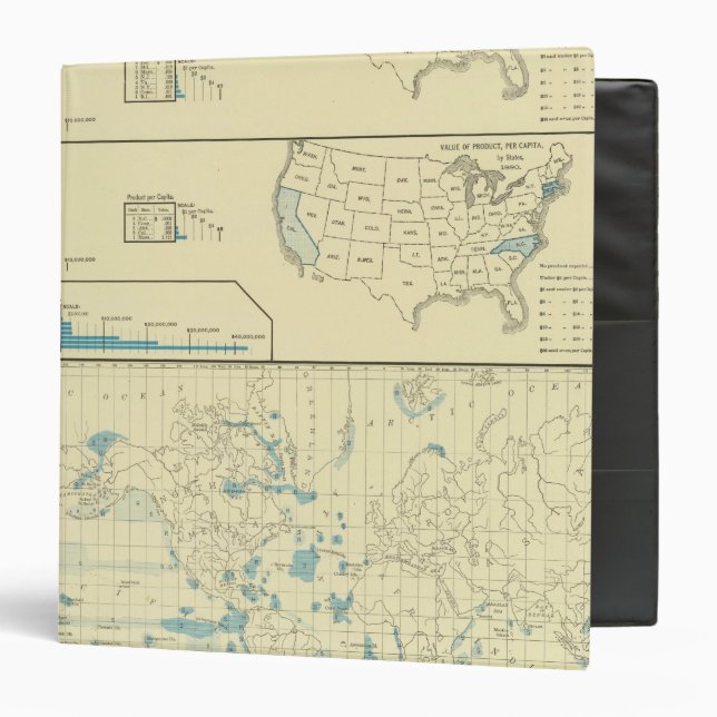 Classeur Pêche et sites baleiniers (Devant/Intérieur)