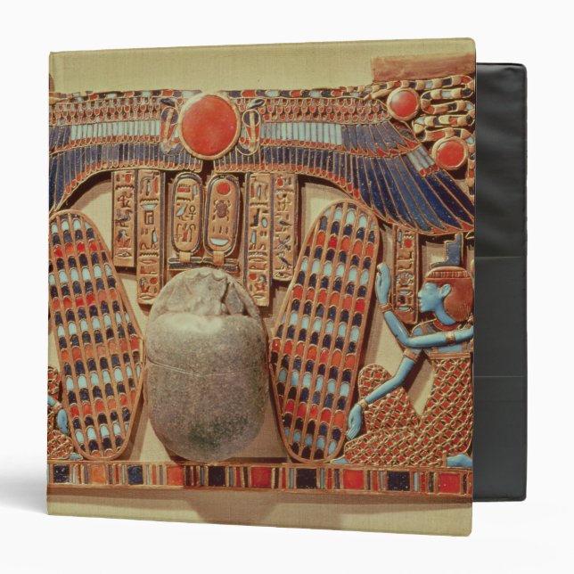 Classeur Pectoral décoré du scarabée à ailes (Devant/Intérieur)