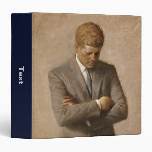 Classeur Peint John F. Kennedy Portrait de la Maison Blanch