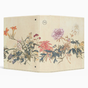 Classeur Peinture à la fleur chinoise antique par Ju Lian r