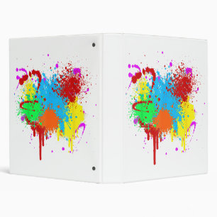 Classeur Peinture Abstraite Jolie Tache de Peinture 