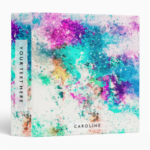 Classeur Peinture Abstraite mignonne