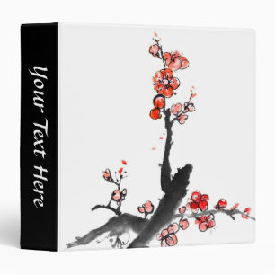 Classeur Peinture chinoise des fleurs, fleur de prune