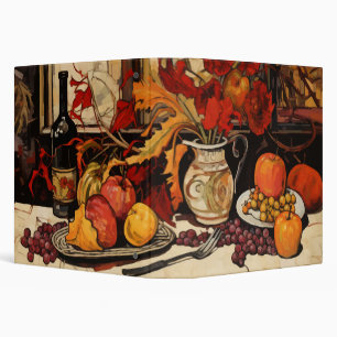 Classeur Peinture d'automne de Thanksgiving