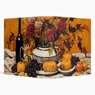 Classeur Peinture d'automne de Thanksgiving