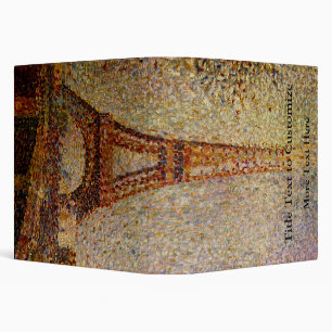 Classeur Peinture de Georges Seurat : La Tour Eiffel (1889)