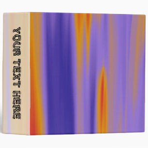 Classeur Peinture de rayures design abstrait coloré