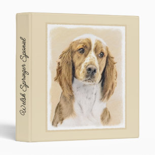 Classeur Peinture de Welsh Springer Spaniel - Art canin ori