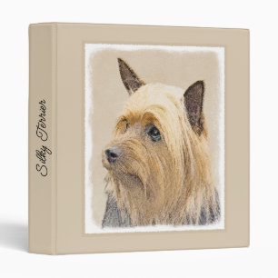Classeur Peinture Silky Terrier - Cute Original Chien Art B