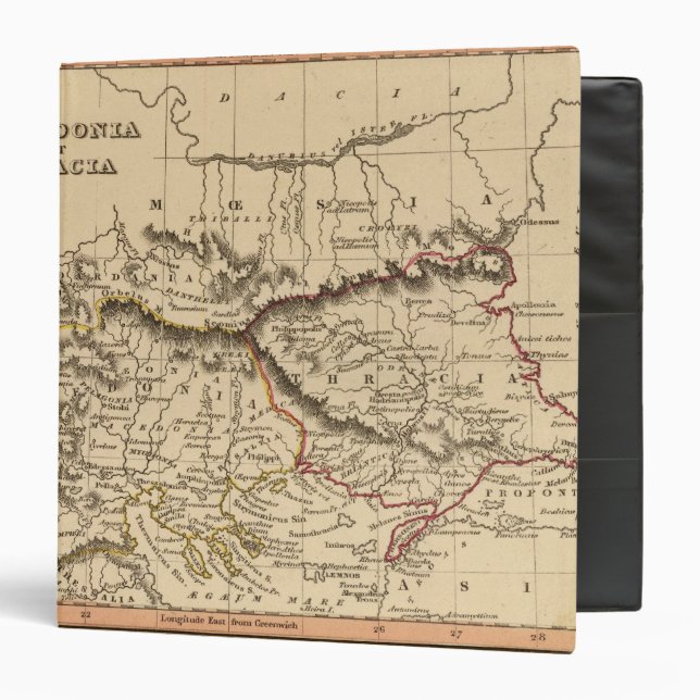 Classeur Péninsule des Balkans 5 (Devant/Intérieur)