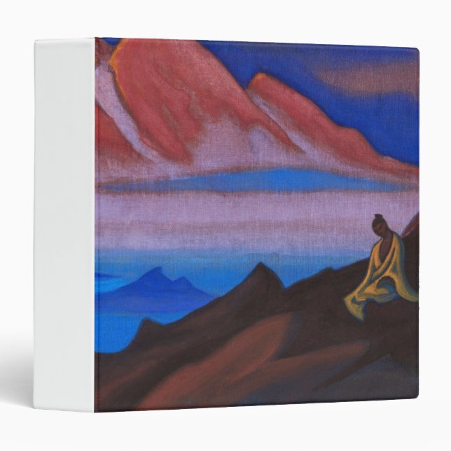 Classeur Pensée, 1946 par Nicholas Roerich (Devant/Côté)