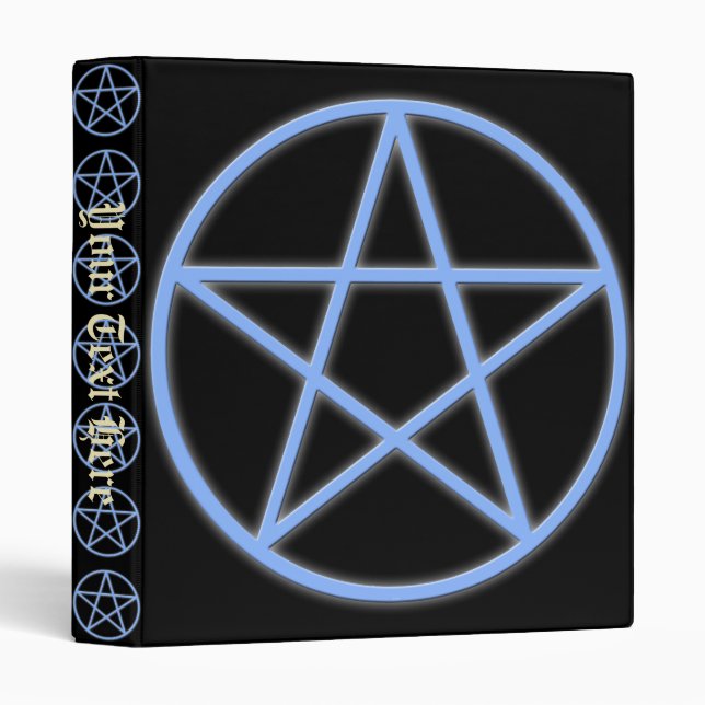 Classeur Pentacle de Falln Pagan (Devant/Côté)