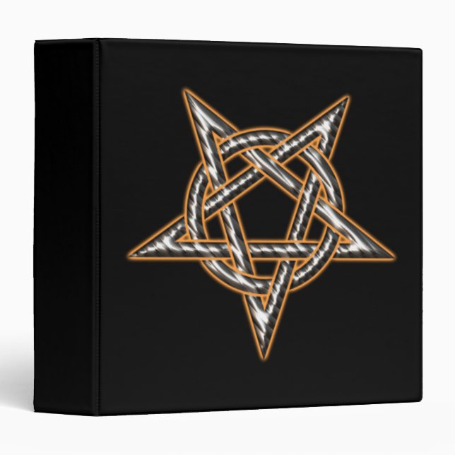 Classeur Pentagramme (Devant/Côté)