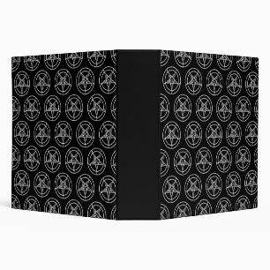 Classeur Pentagramme Baphomet 2 pouces