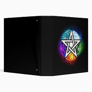Classeur pentagramme du Wiccan