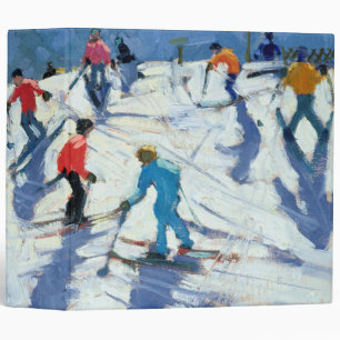 Classeur Pente occupée Lofer 2004 de ski