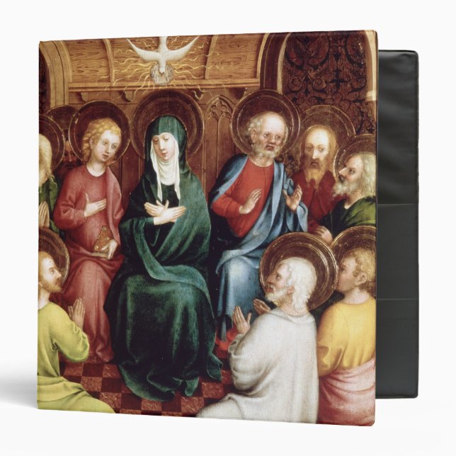 Classeur Pentecost, 1450 (Devant/Intérieur)