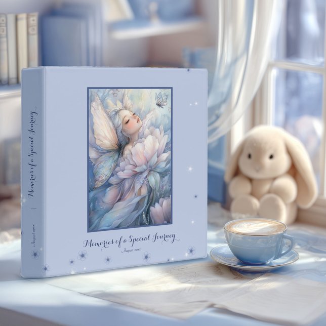 Classeur Peony Of The Dawn (Peony of the Dawn binder on a desk in a girl bedroom)