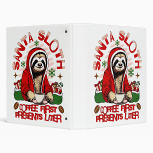 Classeur Père Noël café paresseux