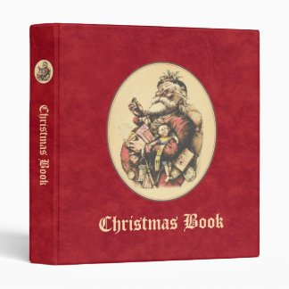 Classeur Père Noël vintage