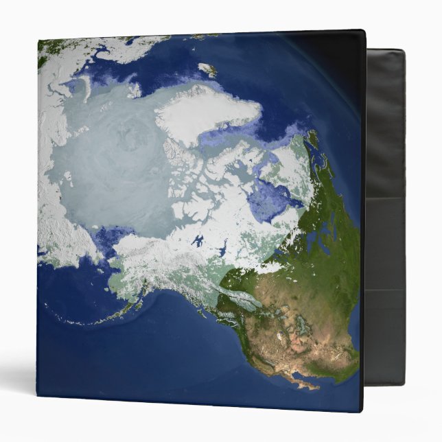 Classeur Pergélisol circum-arctique (Devant/Intérieur)