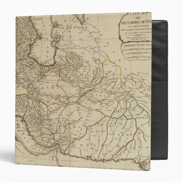 Classeur Perse 10 (Devant/Intérieur)