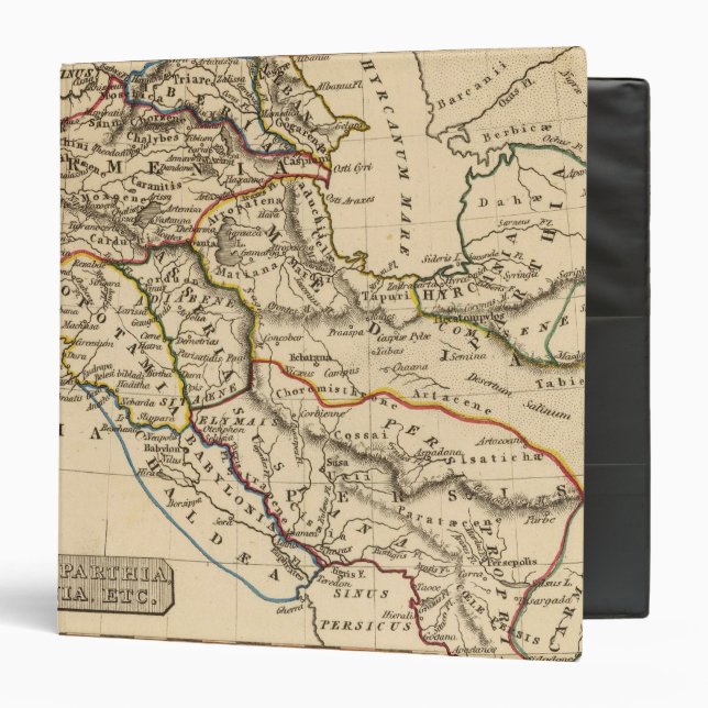 Classeur Persis, Parthia, Arménie (Devant/Intérieur)