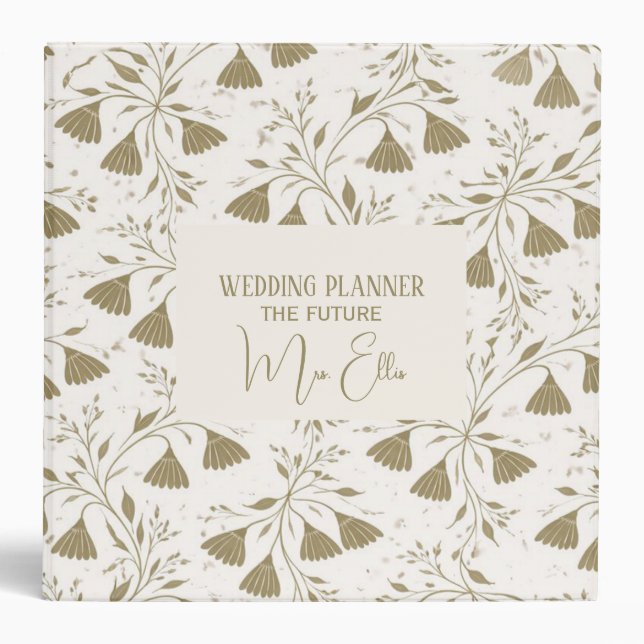 Classeur Personalized Wedding Planner Binder (Devant)