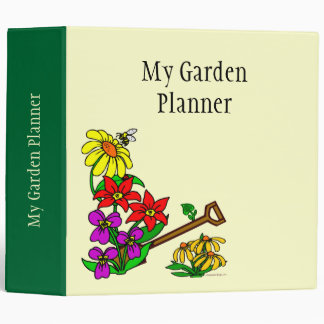Classeur personnalisable du planificateur de jardi