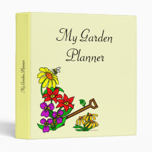 Classeur personnalisable du planificateur de jardi