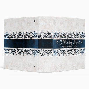 Classeur personnalisable élégant de mariage