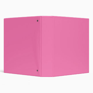 Classeur PERSONNALISABLE Rose Fou