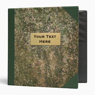 Classeur personnalisé de 1,5 pouce Green Stone