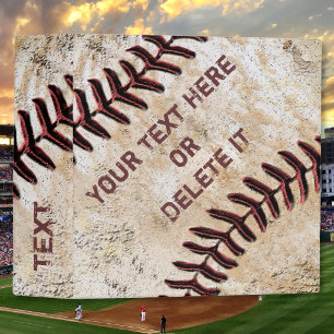 Classeur PERSONNALISÉ de baseball à trois anneaux
