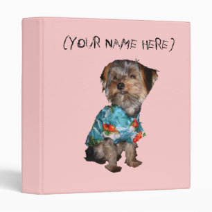 Classeur personnalisé de Yorkie
