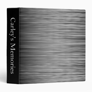 Classeur personnalisé noir et blanc